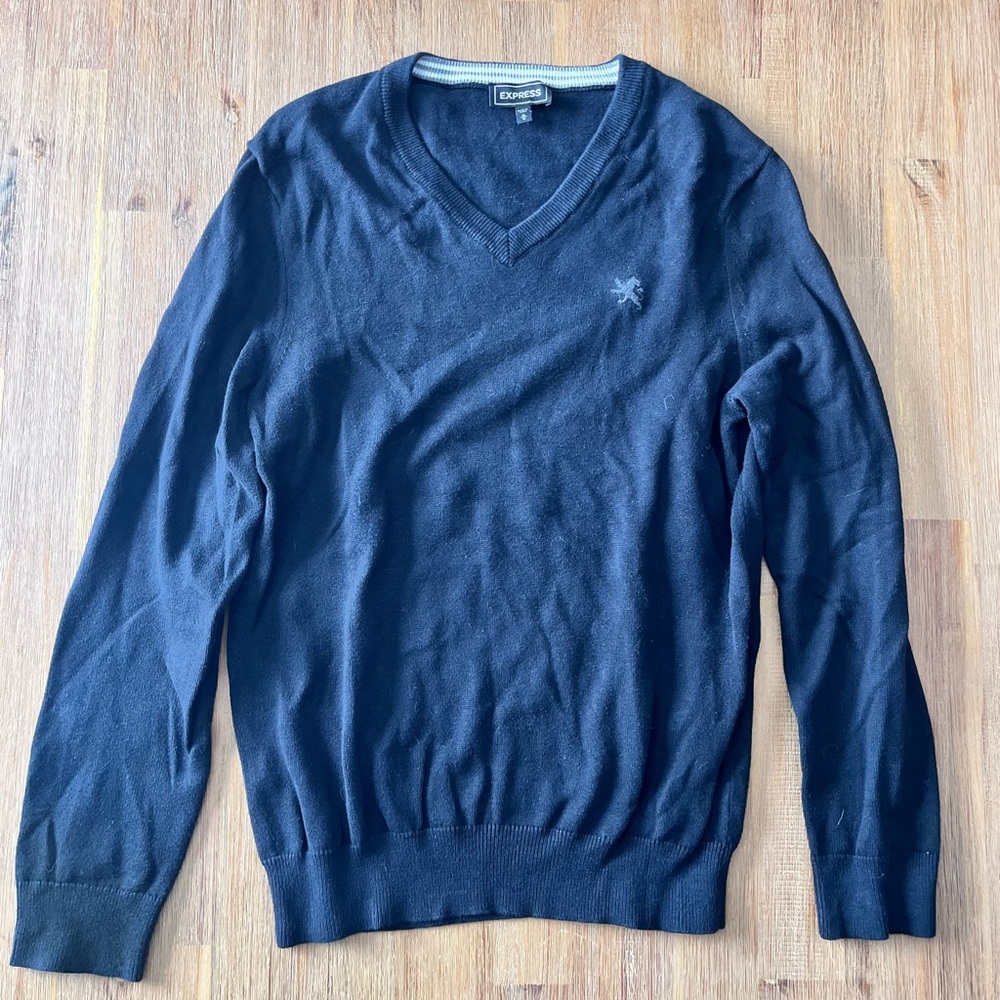 Men’s 100% cotton vintage Express sweater